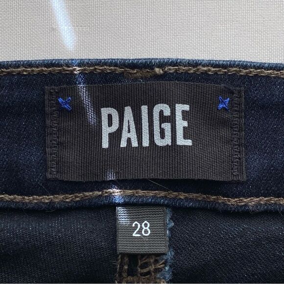 Paige Ayleen Manhatten Bootcut Jeans Size 28 - Picture 11 of 16